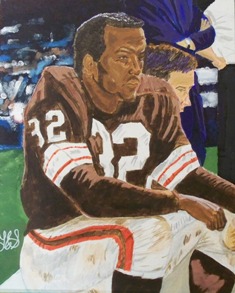 Jim Brown - Acrylic painting on 18 x 24 canvas.